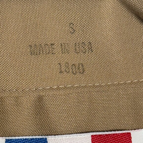 Flying Cross USMC Khaki Service Shirt Small Short Sleeve 55/45 Wool Poly USA - Picture 7 of 8